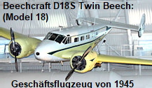 Beechcraft D18S Twin Beech: Version der Beechcraft Model 18 von 1945 (Geschäftsflugzeug)