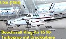 Beechcraft King Air 65-90: zweimotoriges Turbopropflugzeug mit Druckkabine war in seiner Zeit wegweisend