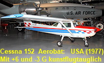 Cessna 152 Aerobat: Cessna 152 Aerobat: Die Cessna 150 und 152 wurden die beliebtesten zivilen Flugzeuge nach dem Zweiten Weltkrieg