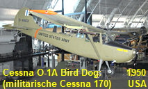 Cessna O-1A Bird Dog: militärische Version der Cessna 170