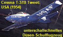 Cessna T-37 Tweet: unterschallschnelles, zweistrahliges Düsen-Schulflugzeug