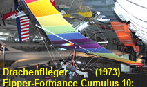 Eipper-Formance Cumulus 10: Drachenflieger von 1973 bis 1976
