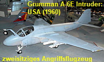 Grumman A-6E Intruder: zweisitziges Angriffsflugzeug der US-Marine