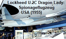 Lockheed U-2C Dragon Lady: eines der bekanntesten Spionageflugzeuge der Welt