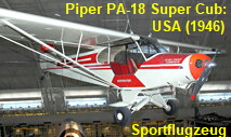 Piper PA-18 Super Cub: Wird als Sport-, Schul- und Aufklärungsflugzeug genutzt
