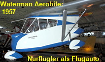 Waterman Aerobile: Flugauto als Nurflügler mit Schubpropeller von 1957