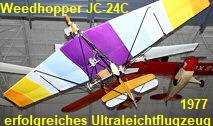 Weedhopper JC-24C: erfolgreiches Ultraleichtflugzeug der 1970er und 1980er Jahre