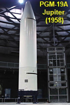 PGM-19 JUPITER: eine von Wernher von Braun entwickelte Mittelstreckenrakete mit 2410 km Reichweite