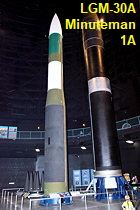 LGM-30A Minuteman 1A: dreistufige US-Interkontinentalrakete von Boeing