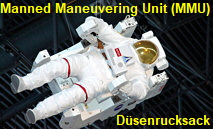 Die Manned Maneuvering Unit (MMU) war ein Düsenrucksack, der in den 1970er Jahren entwickelt und nur bei drei Space-Shuttle-Missionen von Astronauten bei Außenbordeinsätzen (EVAs) genutzt wurde.