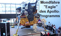 Apollo Mondlandefähre Eagle: Von Grumman im Rahmen des Apollo-Programms entwickelte Mondfähre