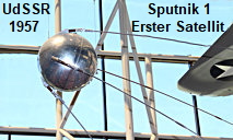 Sputnik 1 - Erster Satellit (UdSSR)