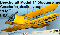 Beechcraft Model 17 Staggerwing: Jede einzelne Maschine wurde von Hand und nach Wünschen des Käufers gebaut