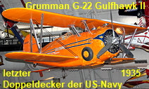 Grumman G-22 Gulfhawk II: zivile Version des letzten Doppeldeckers der US-Navy von 1935