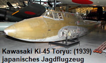 Kawasaki Ki-45 Toryu: Jagdflugzeug der Kaiserlichen Japanischen Armee im Zweiten Weltkrieg