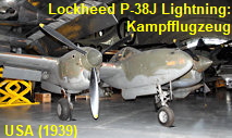 Lockheed P-38J Lightning: amerikanisches Kampfflugzeug im Zweiten Weltkrieg
