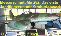 Messerschmitt Me 262:  Das erste serienmäßig produzierte Militärflugzeug mit Strahltriebwerken