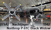 Northrop P-61C Black Widow: erstes Kampfflugzeug der USA, das speziell für die Nachtjagd entwickelt wurde