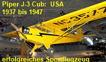 Piper J-3 Cub: Eines der erfolgreichsten Flugzeuge, die jemals gebaut wurtden