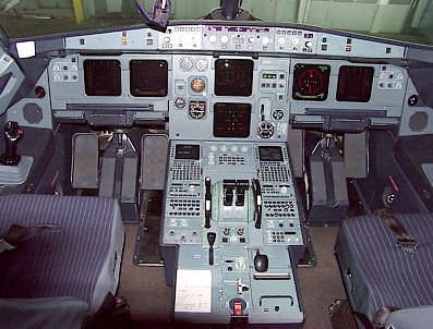 Cockpit Airbus A-319