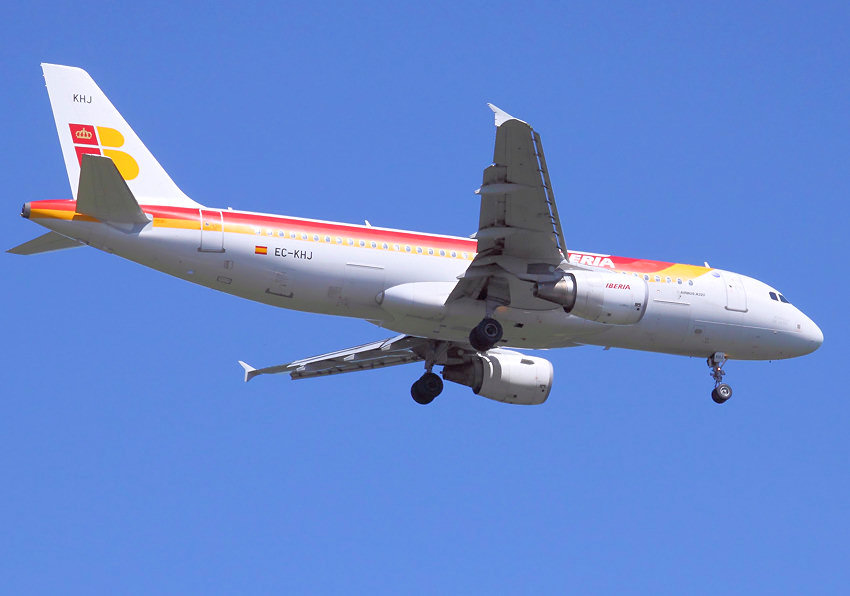 A 320-200: Die Variante Airbus A-320-200 zählt zur A320-Familie