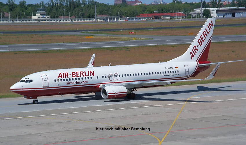Boeing 737-800: kommerzielles Passagierflugzeug