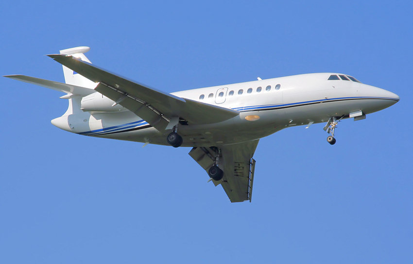 Dassault Falcon 2000: Geschäftsreiseflugzeug der französischen Firma Dassault Aviation