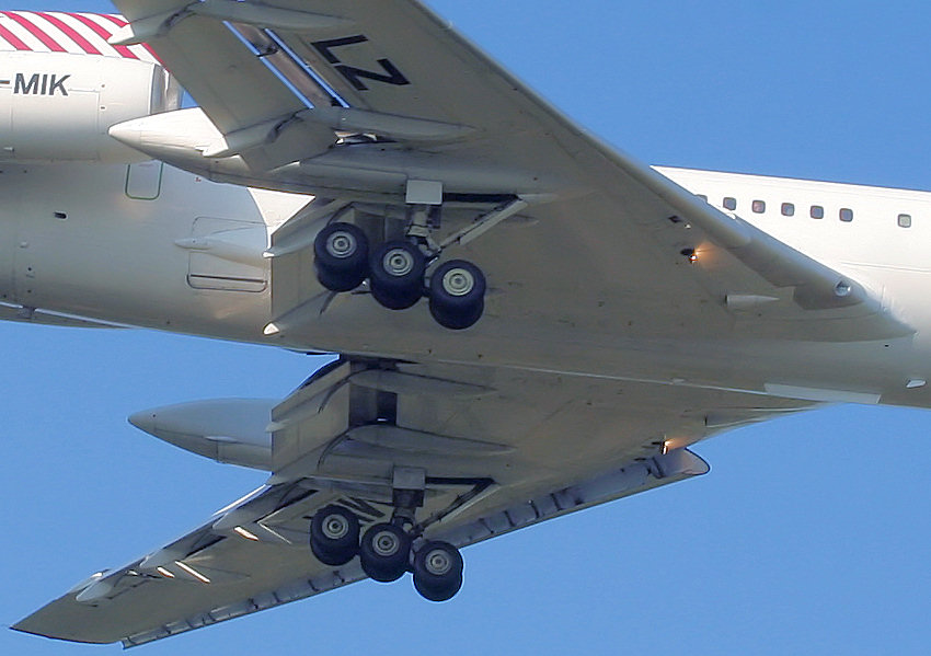 Tupolev TU 154 - Fahrwerk
