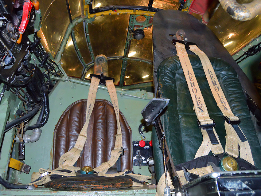 Ausguck im Bug der DE HAVILLAND DH 98