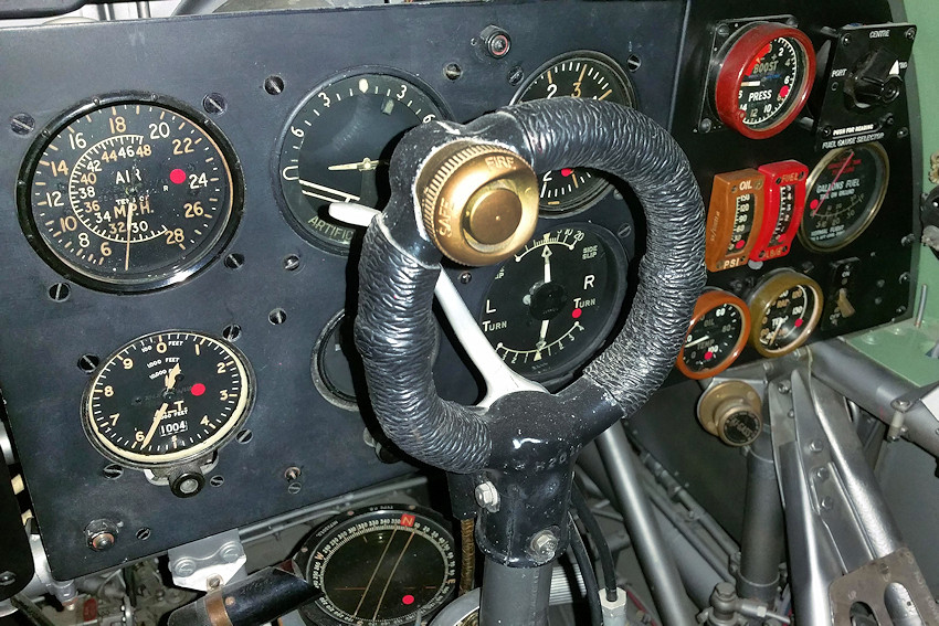 Hawker Hurricane - Cockpit Detail