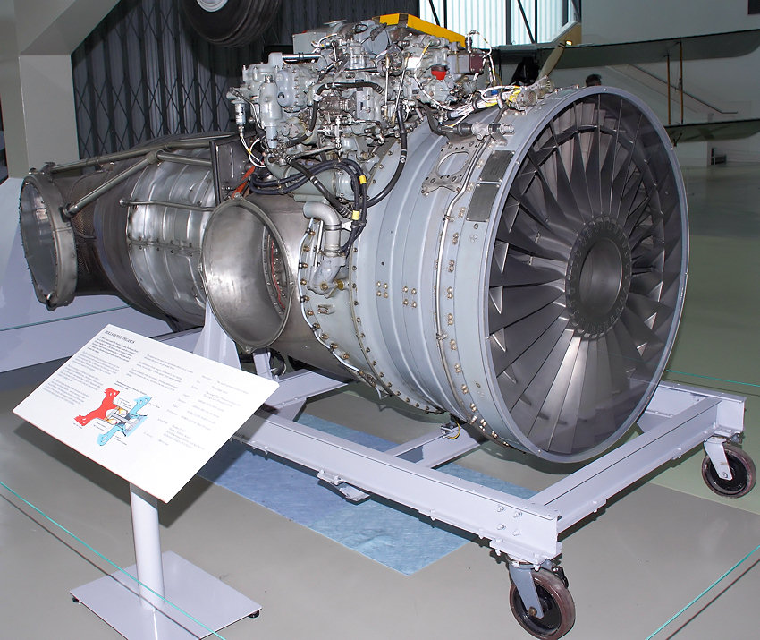 Rolls-Royce Pegasus: Turbofan des Senkrechtstarters Harrier mit Schubvektorsteuerung
