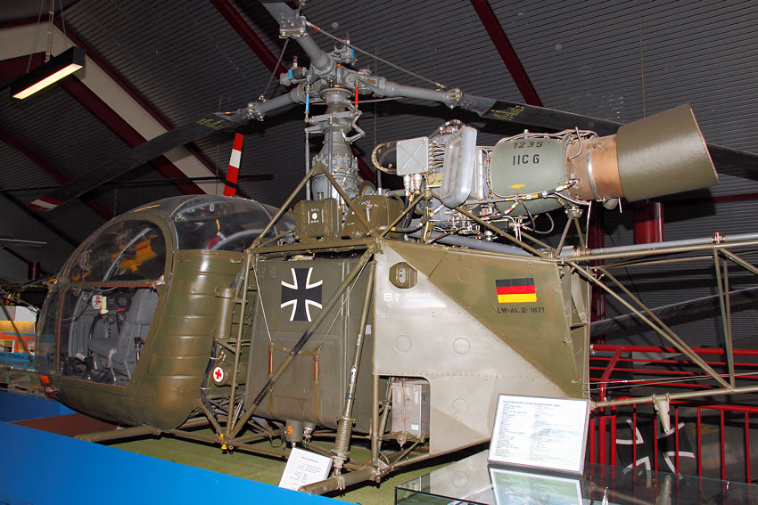 Aerospatiale Alouette II: Erster Turbinen-Hubschrauber der BRD von 1959
