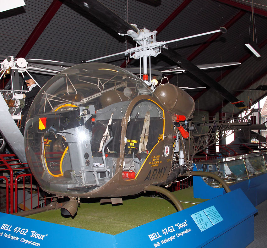 Bell 47-G2 Sioux: Mehrzweckhubschrauber von 1961