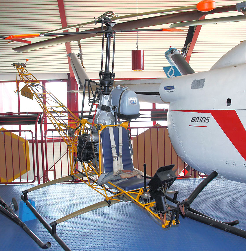 Bölkow BO 103: Prototyp eines Beobachtungshubschraubers von 1961