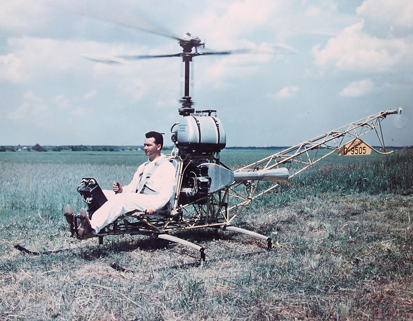 Bölkow BO 103: Prototyp eines Beobachtungshubschraubers von 1961