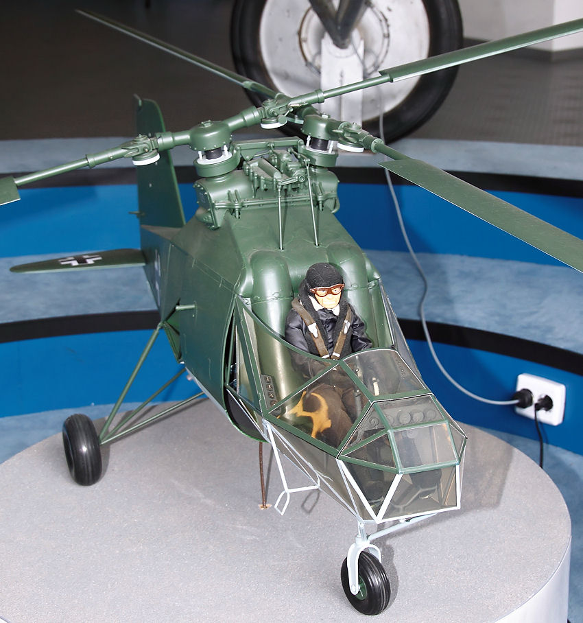 Flettner FL 282 B1 Kolibri: Der erste in Serie gebaute Hubschrauber der Welt mit Doppelrotor