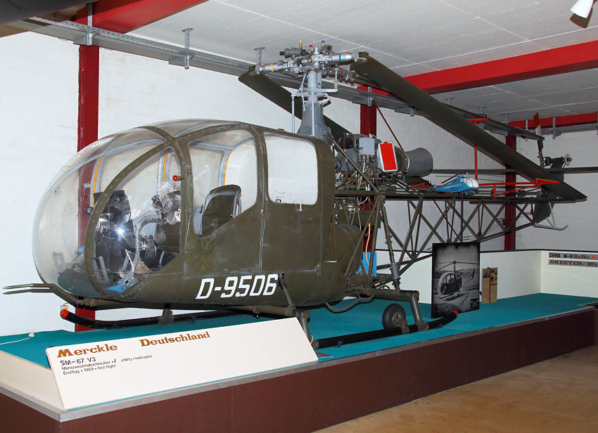 Merckle SM-67 V2: Der erste deutsche Hubschrauber mit Turbinenantrieb