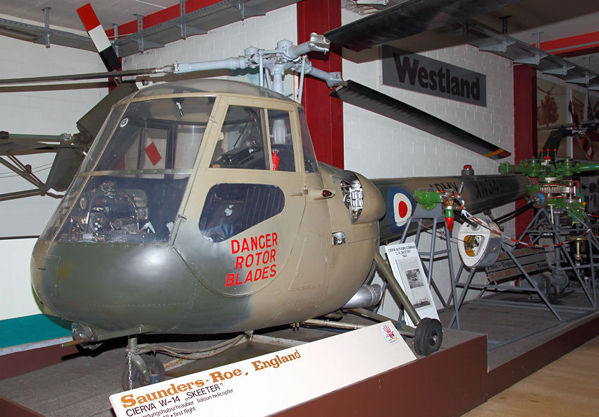Saunders-Roe Skeeter MK.6: Der Hubschrauber war wegen der zu geringen Leistungsfähigkeit Truppenunfähig