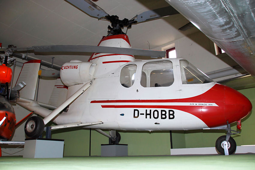 Air und Space U-18 Flymobil: Die Unterhaltungskosten des Tragschraubers waren günstig