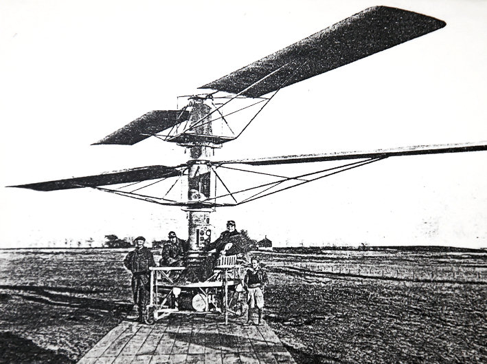 Hubschrauber mit 2 Elektromotoren