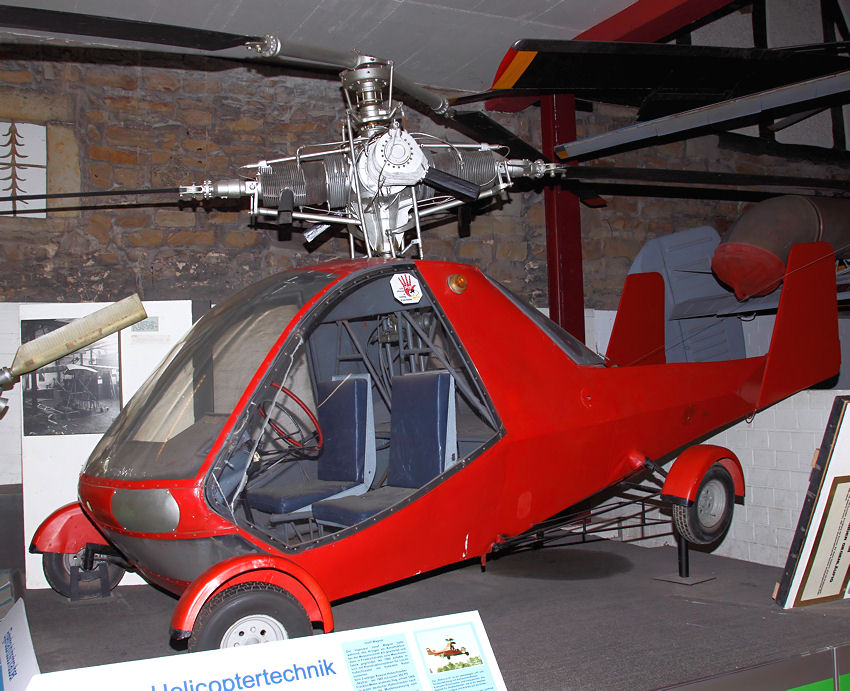 Wagner Rotorcar III: Kombination zwischen Hubschrauber und Auto