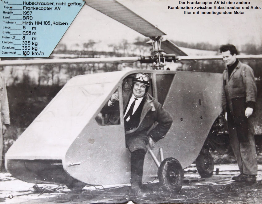 Wagner Rotorcar III: Kombination zwischen Hubschrauber und Auto