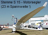 Dr. Stemme S 15 - Motorsegler