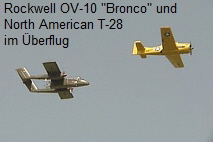 Rockwell OV-10 “Bronco” und T-28