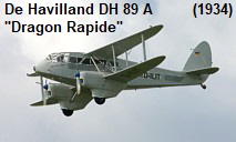 Dragon Rapide - De Havilland DH 89 A