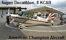 Super Decathlon, 8 KCAB - American Champion Aircraft