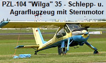 PZL-104 "Wilga" 35:  Schlepp- und Agrarflugzeug