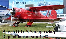 Beech D 17 S Staggerwing