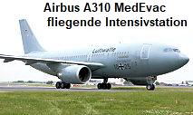 Airbus A310 MedEvac - fliegende Intensivstation