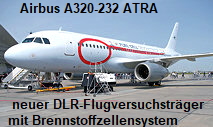 Airbus A320-232 ATRA - Brennstoffzellensystem